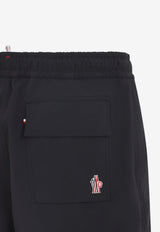 Elastic-Waist Bermuda Shorts