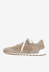Slim Suede Low-Top Sneakers