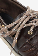 Boat Leather Loafers