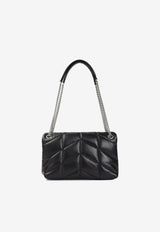 Small Puffer Nappa Leather Shoulder Bag