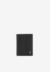 Signature Logo-Plaque Leather Wallet