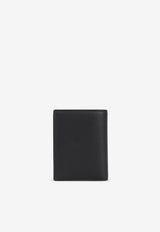 Signature Logo-Plaque Leather Wallet