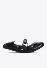 صندل فلات سيتي من الجلد