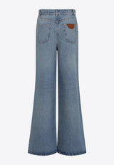 High-Rise Wide-Leg Jeans