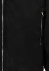 جاكيت ويندبريكر بسحّاب وشعار الماركة