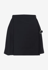 Pleated Mini Skirt