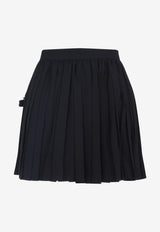 Pleated Mini Skirt