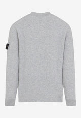 Logo Patch Wool Sweater