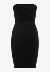 Prong Jersey Ruched Mini Dress