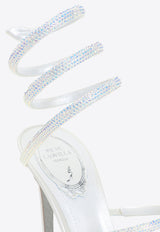 110 Cleo Crystal-Embellished Heeled Sandals