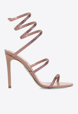 110 Cleo Crystal-Embellished Heeled Sandals