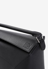 Large Puzzle Edge Shoulder Bag