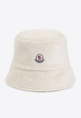 Logo Patch Fleece Bucket Hat