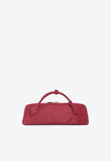 Teckel Suede Top Handle Bag