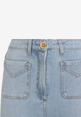 Logo Plaque Boot-Cut Jeans