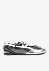 D-Mile Metallic Ballet Flats