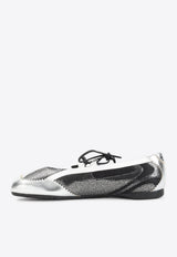 D-Mile Metallic Ballet Flats