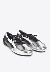 D-Mile Metallic Ballet Flats