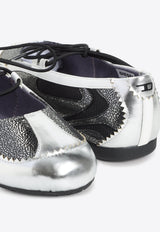 D-Mile Metallic Ballet Flats