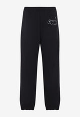Logo Embroidered Track Pants