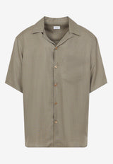 Printed Silk Bowling Shirt