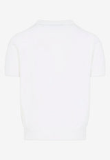 Ribbed Knit T-shirt