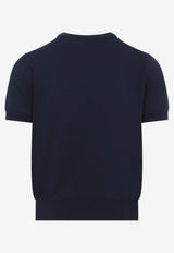 Ribbed Knit T-shirt