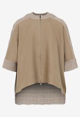 Eresia Cable Zip-Up Cardigan