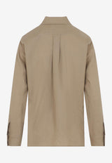 Falasco M Logo Long-Sleeved Shirt
