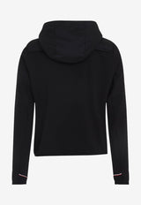 Logo Zip-Up Cardigan