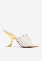 Taylor 90 Woven Raffia Mules