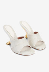 Taylor 90 Woven Raffia Mules