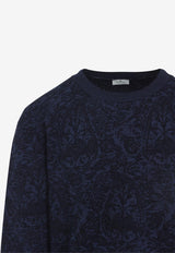 Paisley Jacquard Sweater