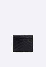 Mini Cassandre Quilted Leather Wallet