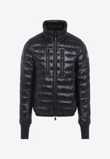 Hers Padded Down Jacket with Logo-Patch