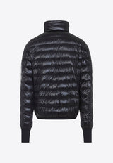 Hers Padded Down Jacket with Logo-Patch
