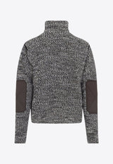 Turtleneck Wool-Knit Sweater