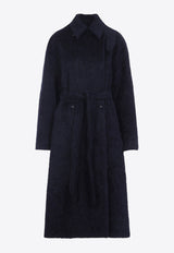 Alpaca Blend Belted Coat