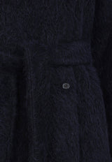 Alpaca Blend Belted Coat