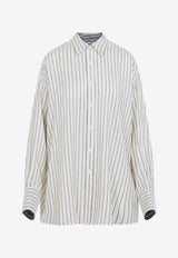 Striped Long-Sleeved Shirt