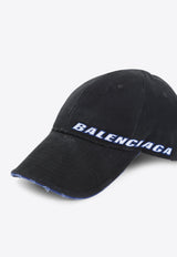 Distressed Logo Cap