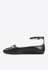 Misty Leather Ballet Flats