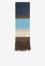 Striped Wool Scarf