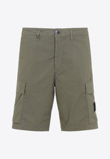 Logo Patch Cargo Shorts