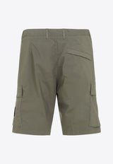 Logo Patch Cargo Shorts