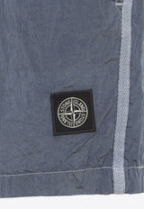 Logo Patch Drawstring Shorts