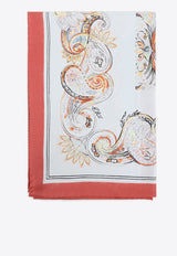 Turandot Paisley-Print Foulard