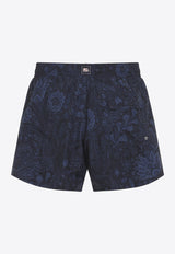Roma Paisley-Print Swim Shorts