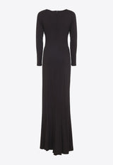 Draped Jersey Gown