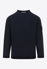 Logo Label Crewneck Sweater